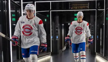 Reporter Shares an Incredible Canadiens Practice Moment Involving Lane Hutson
