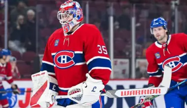 Martin St-Louis Delivers Latest Vote of Confidence to Sam Montembeault Despite Slow Start