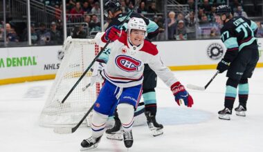 Kraken rally from 3-0 deficit, lose 4-3 in OT to Canadiens