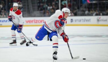 Habs’ Cole Caufield caps 2-goal night with OT winner to top Kraken