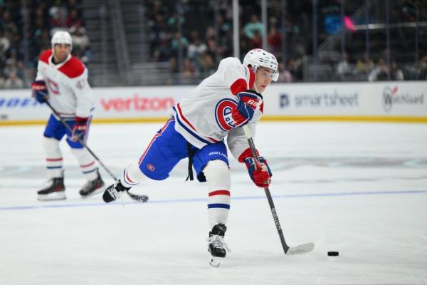 Habs’ Cole Caufield caps 2-goal night with OT winner to top Kraken