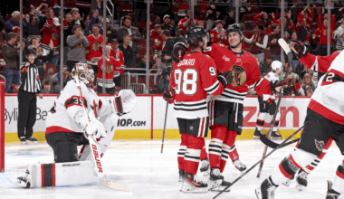 RECAP: Bedard’s first career hat trick leads Hawks past Ottawa 7-3