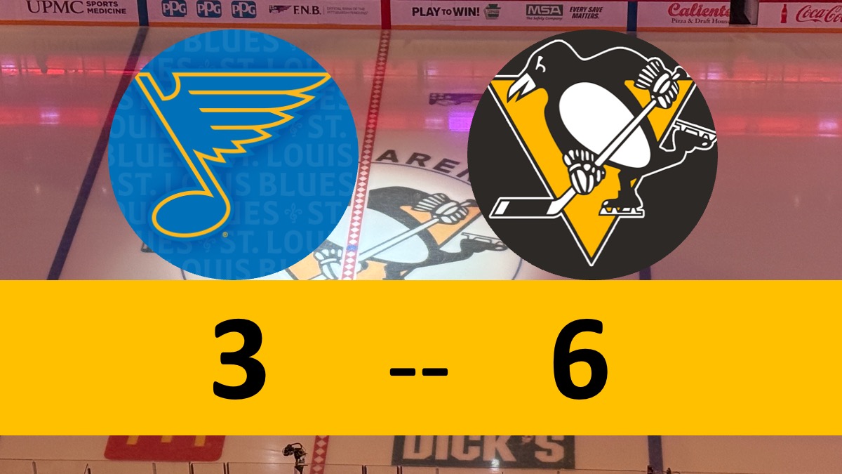 Pittsburgh Penguins, St. Louis Blues
