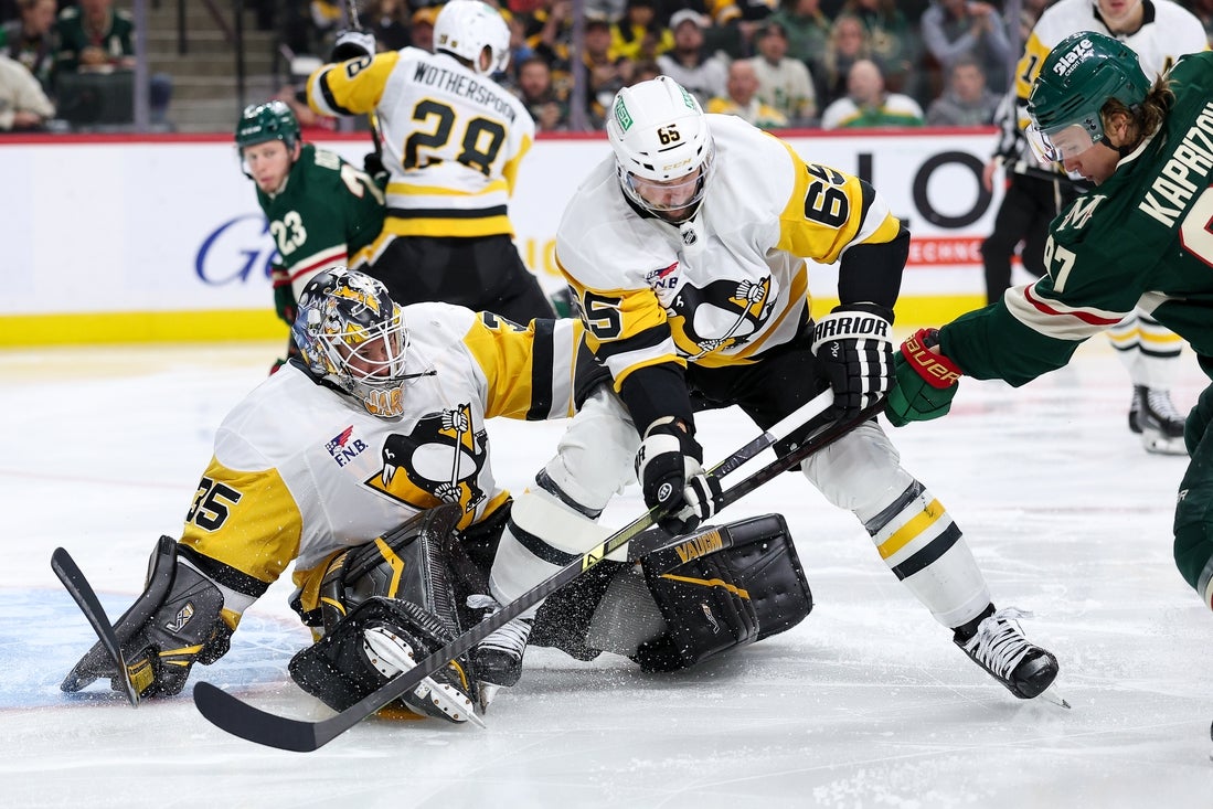 Penguins rally past Wild to extend point streak