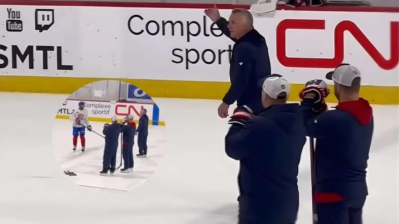 Martin St-Louis Loses His Cool on Young Defensemen Live From Practice in Front of Everyone