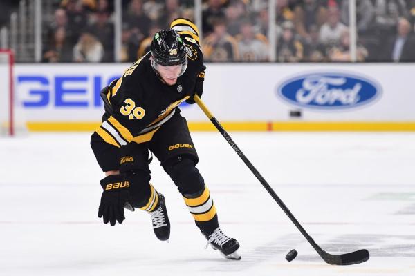 Bruins and streaking Morgan Geekie take aim at Canes