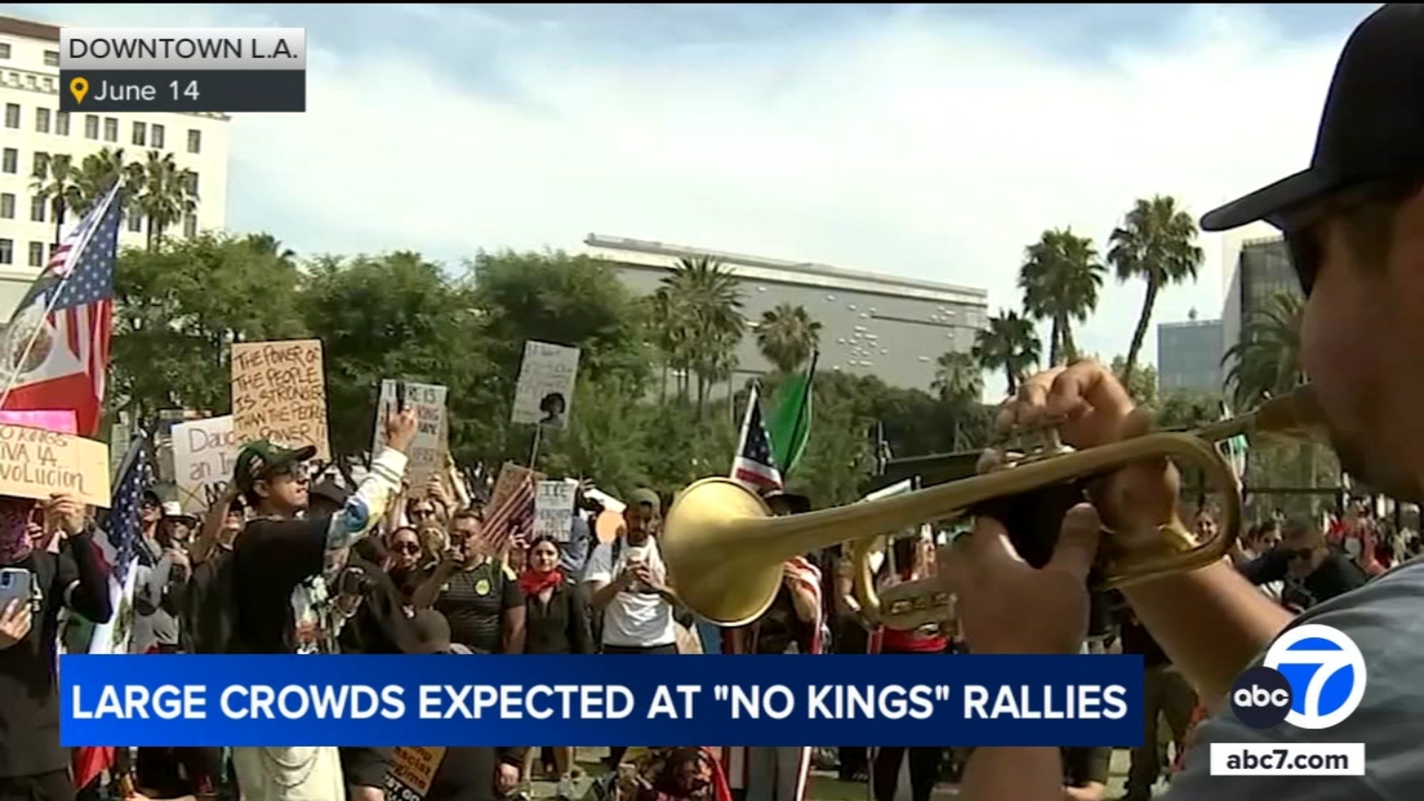 'No Kings' protests return to SoCal as Donald Trump ramps up authoritarian practices, organizers say