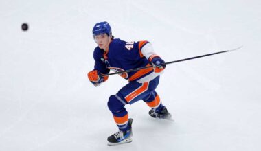 Matthew Schaefer’s 1st NHL goal not enough, Islanders fall to Capitals in home opener