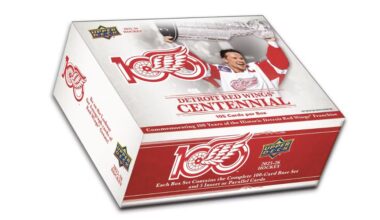 2025-26 Upper Deck Detroit Red Wings Centennial Box Set Info