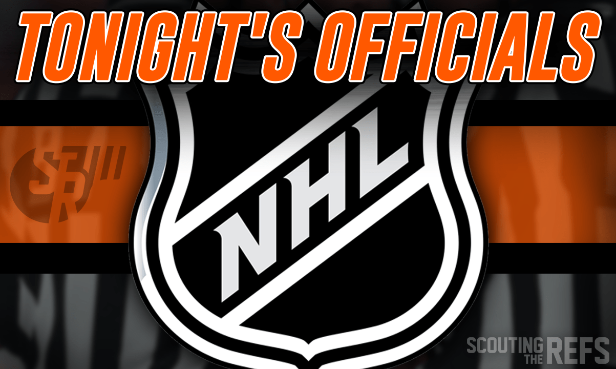 Today’s NHL Referees and Linespersons – 10/7/25