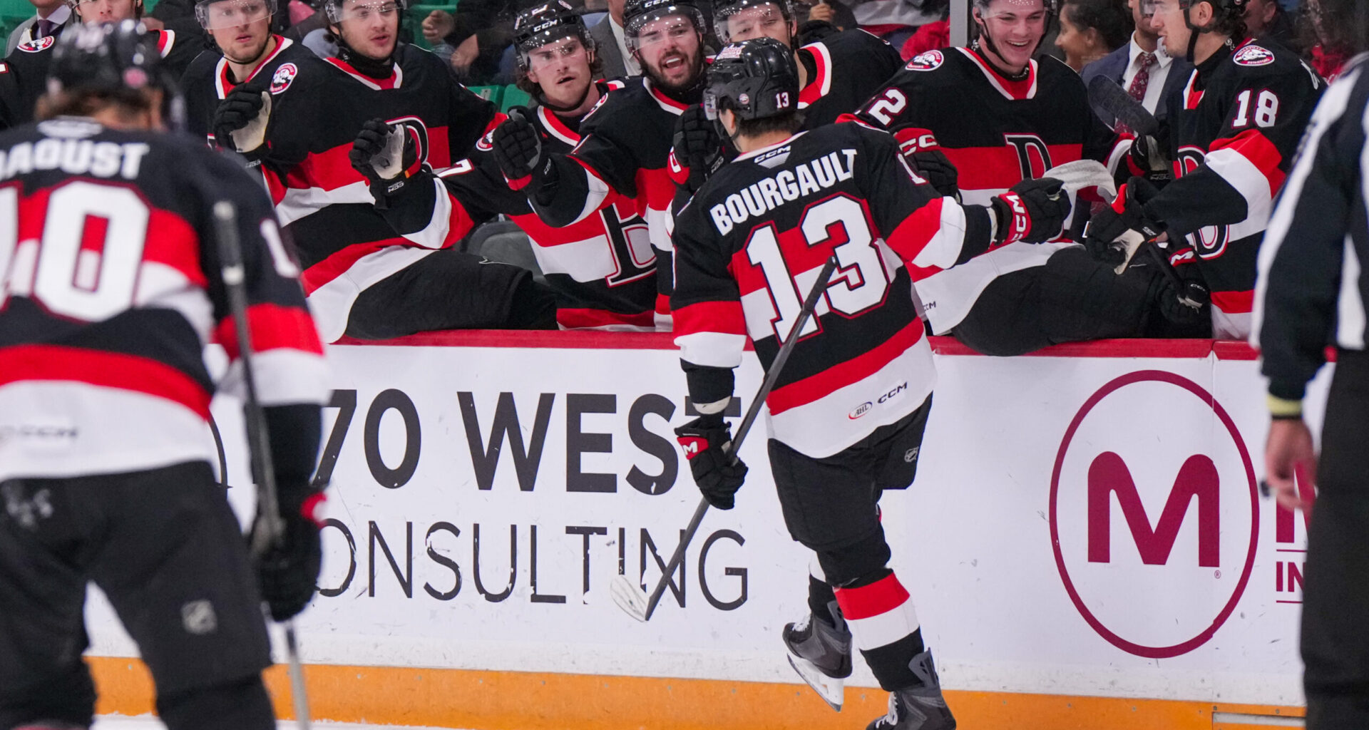 Bourgault’s pair of goals backs Senators to first win of the season – Belleville Sens