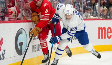 Maple Leafs lose winger Steven Lorentz in Motown letdown