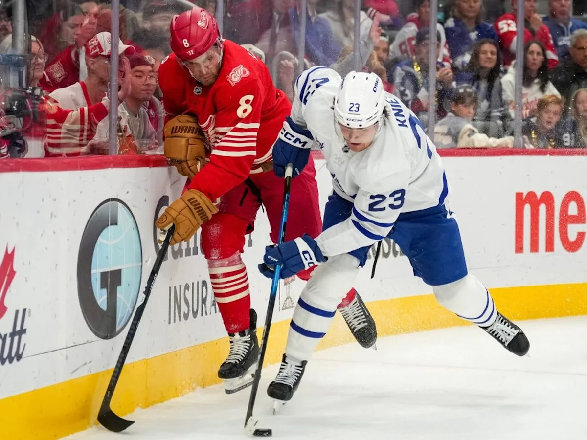 Maple Leafs lose winger Steven Lorentz in Motown letdown