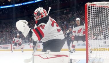 Goaltending, Special Teams Lift New Jersey Devils to 3-2 Win Over Columbus Blue Jackets