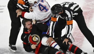 Bad blood building between the Ottawa Senators and Montreal Canadiens