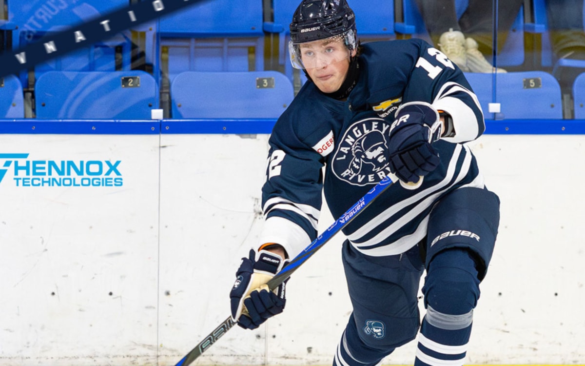 Langley's NHL draft pick on way to Vernon Vipers