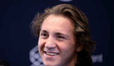 Logan Cooley speaks on Utah, contract extension and line mates – Deseret News