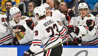 Canucks acquire F Lukas Reichel from Blackhawks