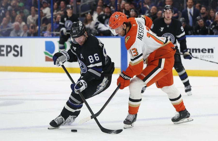 NHL: Anaheim Ducks at Tampa Bay Lightning
