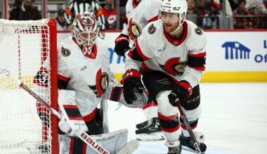 Nick Jensen makes his return to Ottawa Senators after off-season hip surgery