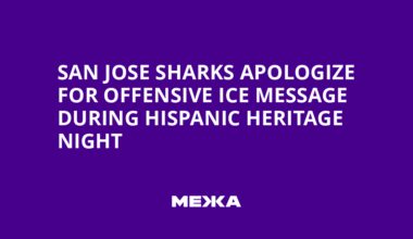 San Jose Sharks Apologize for Offensive ICE Message During Hispanic Heritage Night | Ukraine news