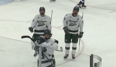 No. 3 Michigan State hockey takes down No. 1 Boston University 4-2 on the road