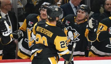 Crosby reaches another career milestone as Penguins beat Blues 6-3