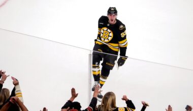 Fraser Minten's game-winner on Thursday was the first of his career.