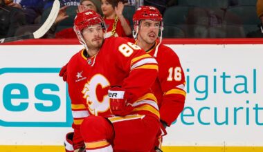 Joel Farabee, Morgan Frost looking forward to first full year with Flames