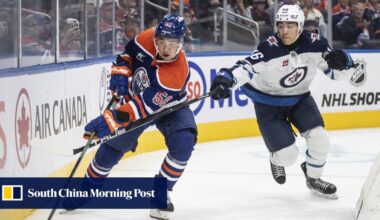 Winnipeg Jets’ Kevin He becomes first Chinese-born player to sign NHL deal