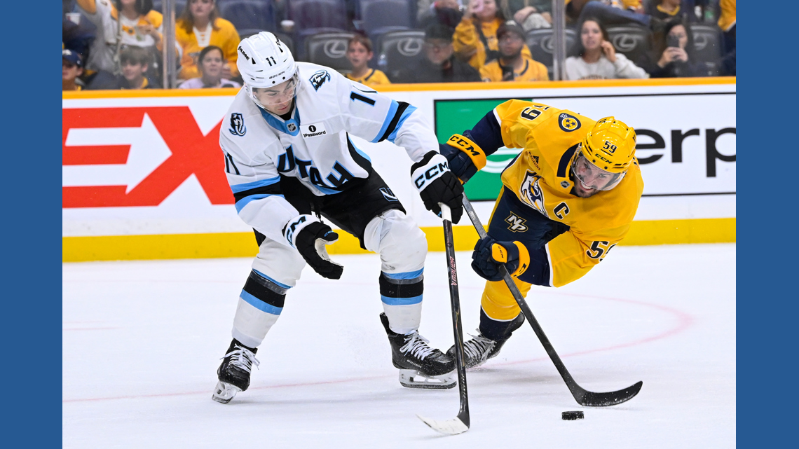 Guenther scores in OT as Mammoth beat Predators 3-2