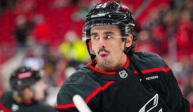 How a rising Hurricanes star's debut on Prime Video helps shine spotlight on NHL