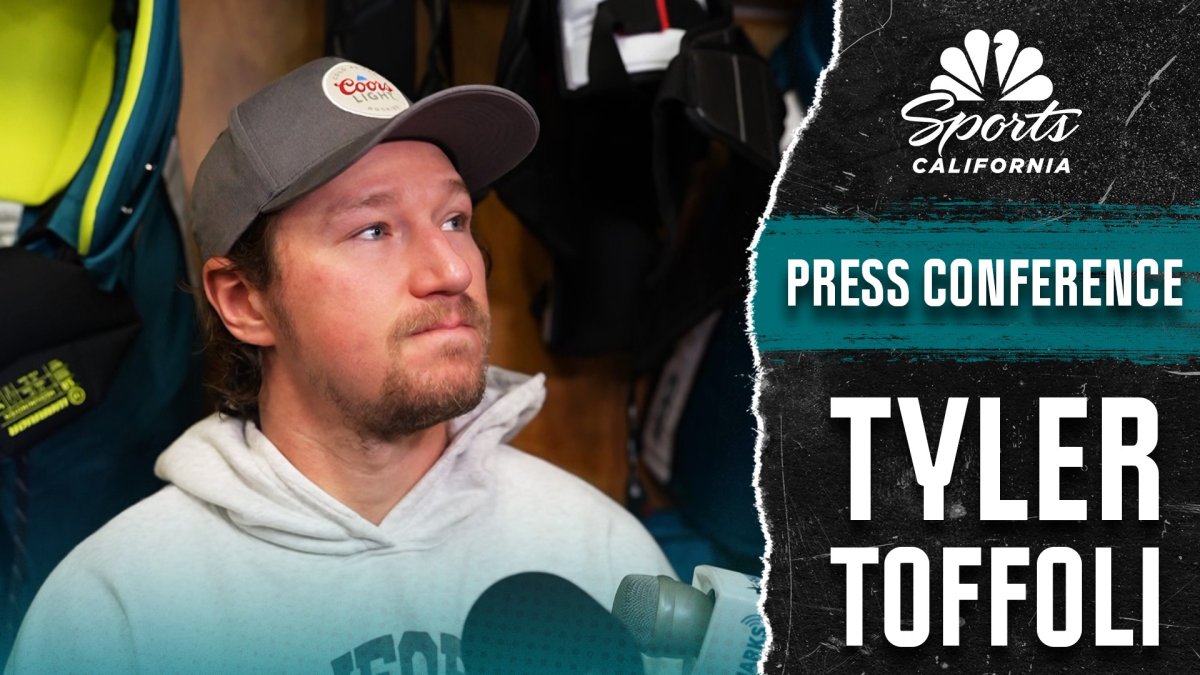 Tyler Toffoli discusses leadership, Sharks’ preseason lessons – NBC Sports Bay Area & California
