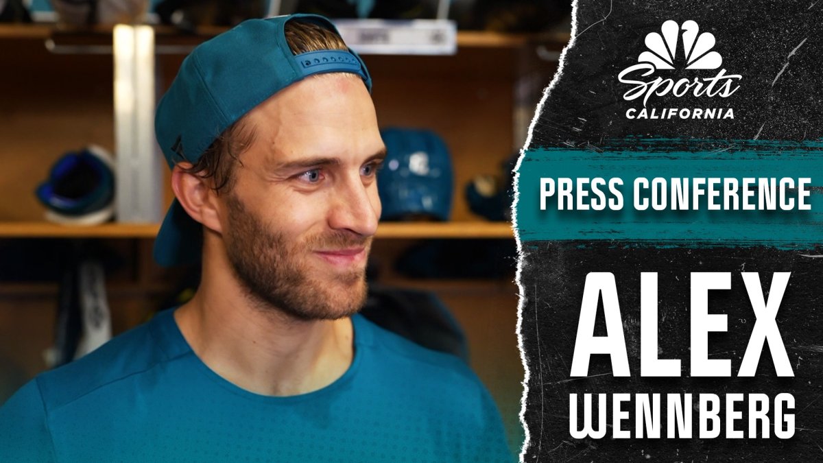 Alex Wennberg discusses becoming leader in Sharks’ locker room – NBC Sports Bay Area & California
