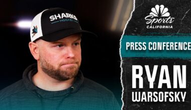 Ryan Warsofsky discusses Sharks’ alternate captains, roster – NBC Sports Bay Area & California