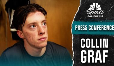 Sharks forward Collin Graf ready for first NHL home opener – NBC Sports Bay Area & California