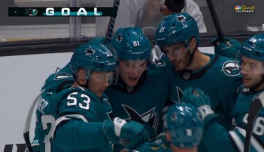 Adam Gaudette’s power-play wrister pads Sharks’ lead – NBC Sports Bay Area & California