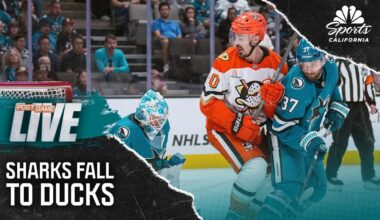 Sharks’ defense collapses late in 7-6 overtime loss to Ducks – NBC Sports Bay Area & California