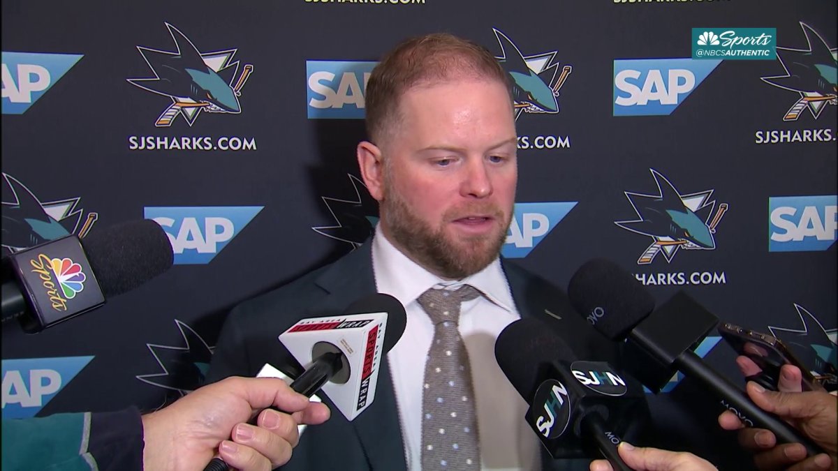 Ryan Warsofsky details Sharks’ ‘disappointing’ third home loss – NBC Sports Bay Area & California