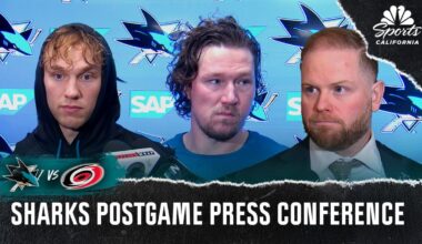 Toffoli, Eklund and more react to Sharks’ loss to Hurricanes – NBC Sports Bay Area & California