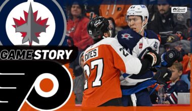 Cam York returns, but Flyers’ mistakes cost them in 5-2 loss to Jets – NBC Sports Philadelphia