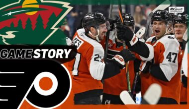 Noah Cates scores OT winner as Flyers beat Wild, improve to 2-2-1 – NBC Sports Philadelphia