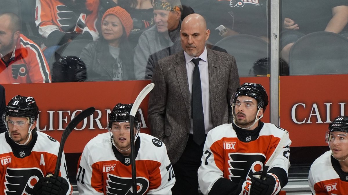 Rick Tocchet on the importance of the Tyson Foerster-Noah Cates-Bobby Brink line – NBC Sports Philadelphia