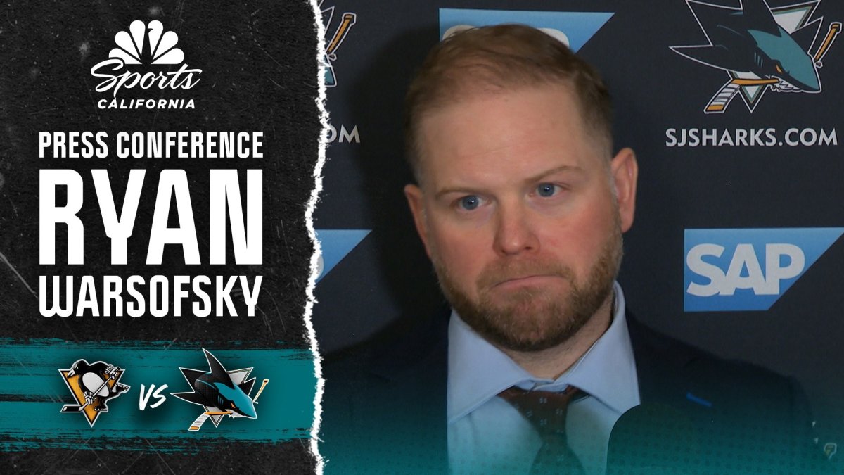 Ryan Warsofsky states he’d give up kids for Sharks’ first win – NBC Sports Bay Area & California