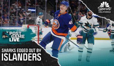 Sharks’ winless start continues with close loss to Islanders – NBC Sports Bay Area & California