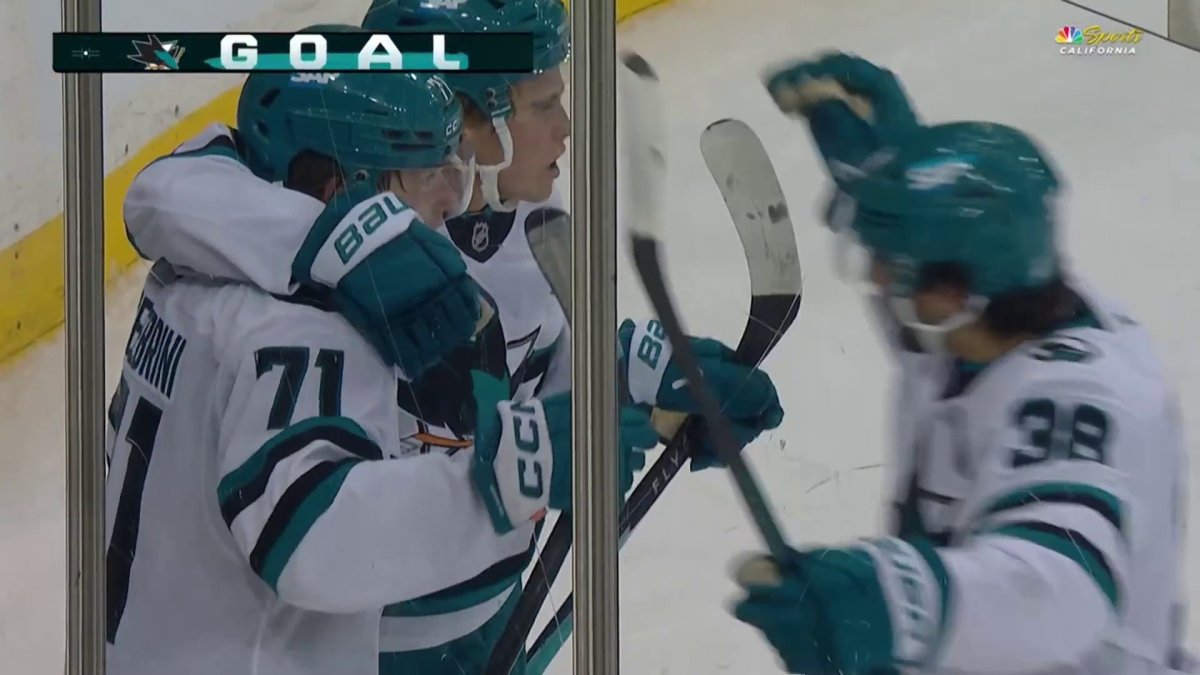 Watch Macklin Celebrini net hat trick against Rangers at MSG – NBC Sports Bay Area & California