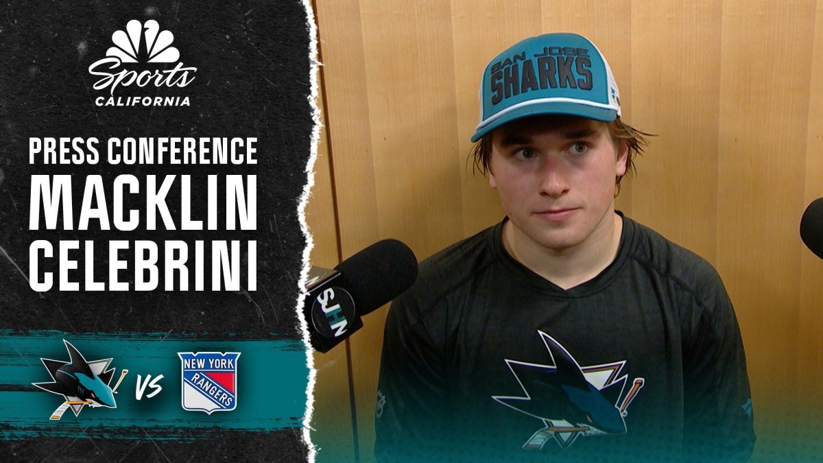 Macklin Celebrini unsure of reasons behind hat-trick performance – NBC Sports Bay Area & California