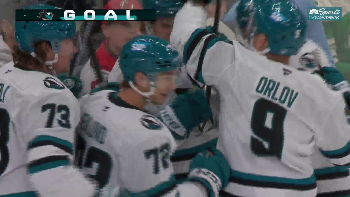 William Eklund’s power-play goal gives Sharks early lead – NBC Sports Bay Area & California