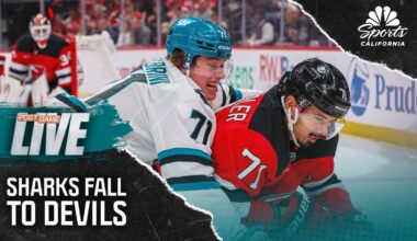 Yaroslav Askarov shines but Sharks fall short in loss to Devils – NBC Sports Bay Area & California