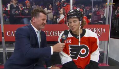 Trevor Zegras discusses ‘special’ 1st goal with Flyers after big game – NBC Sports Philadelphia